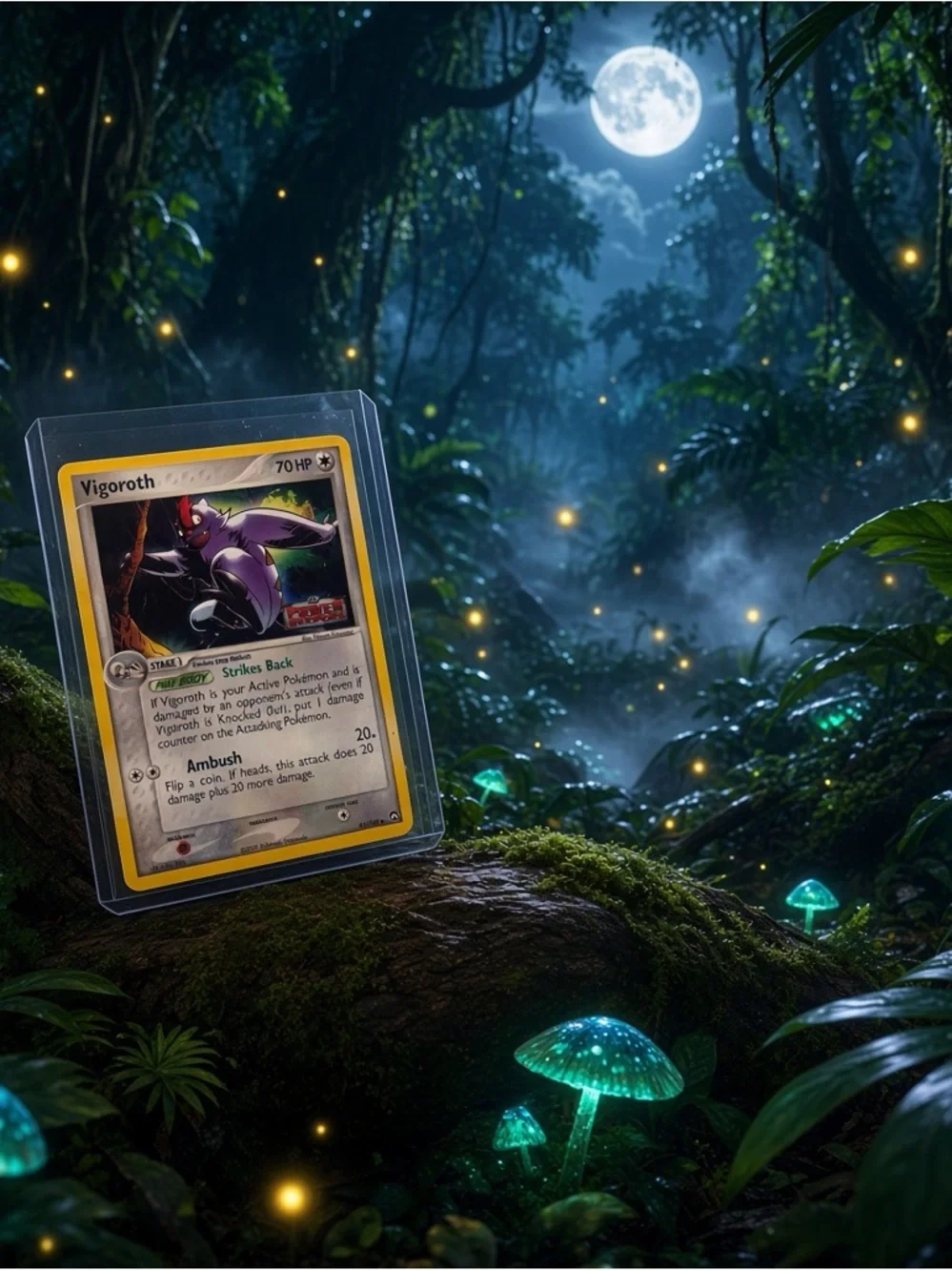 Vigoroth Power Keepers 41/108 Uncommon Reverse Holo STAMPED